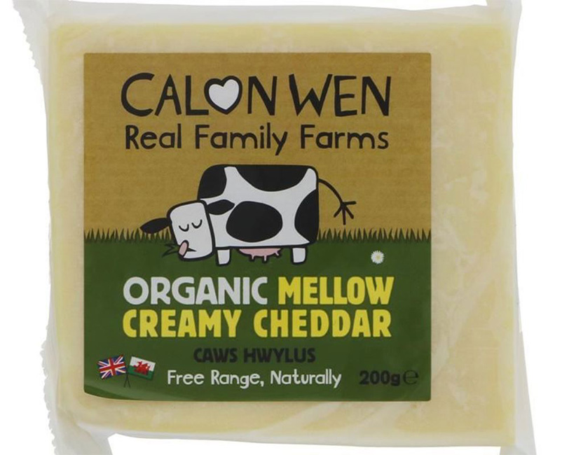 Calon Wen Organic Mellow Cheddar