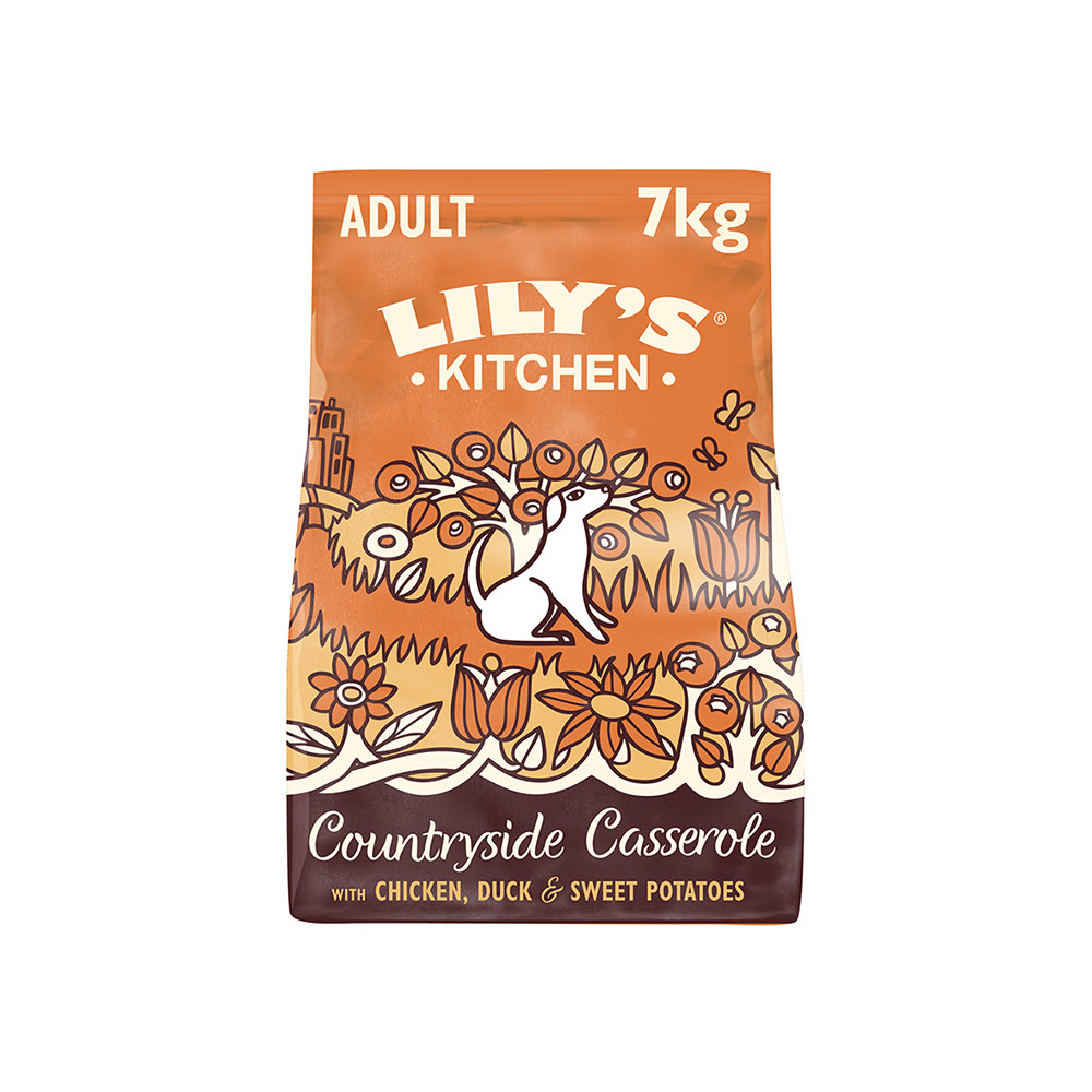 Lily's Kitchen Dog Organic Chicken & Duck Casserole Dry Food