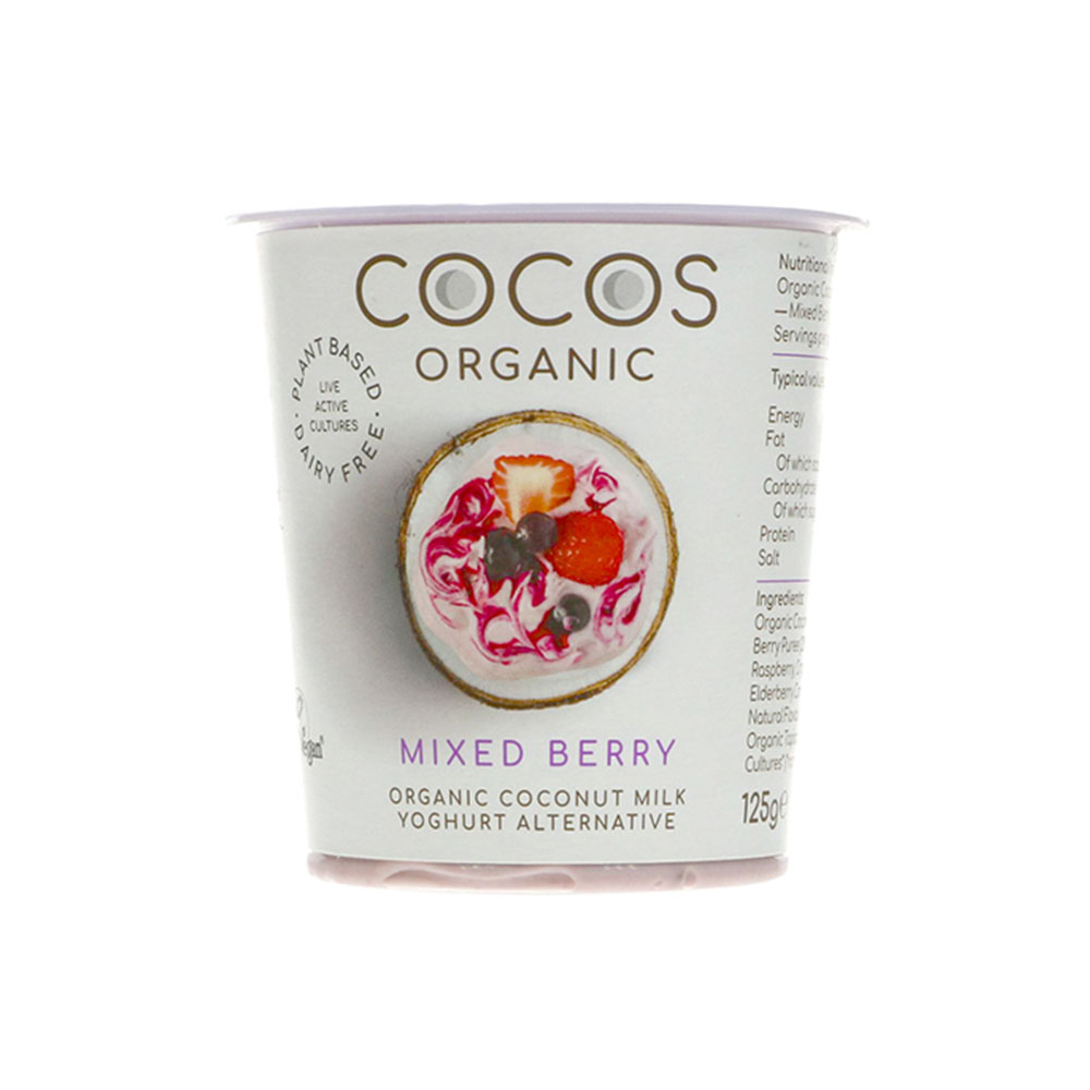 Cocos Organic Coconut Yogurt Mixed Berry