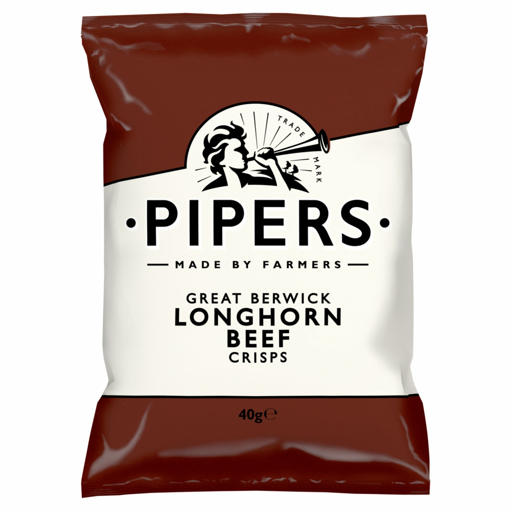 Pipers Longhorn Beef Crisps