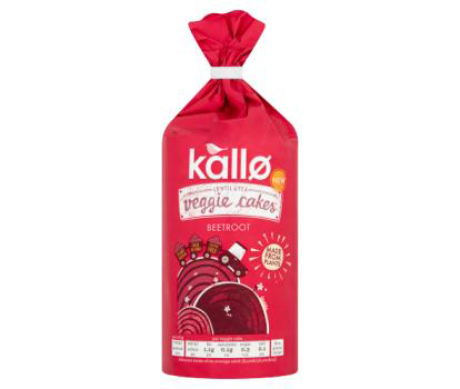 Kallo Beetroot Veggie Cake